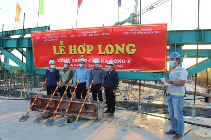 Hợp long cầu Ka Long 2- Nối đôi bờ Đông - Tây của TP Móng Cái
